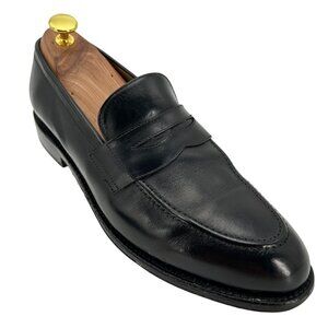 Brooks Brothers "346" Dress Shoes Men's size 8.5D Black Leather Penny Loafers